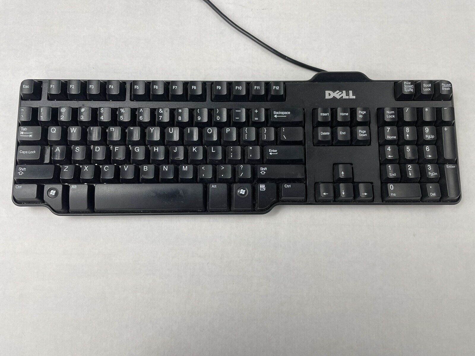 Dell L100 Keyboard U011 with USB Cable Lot of 4