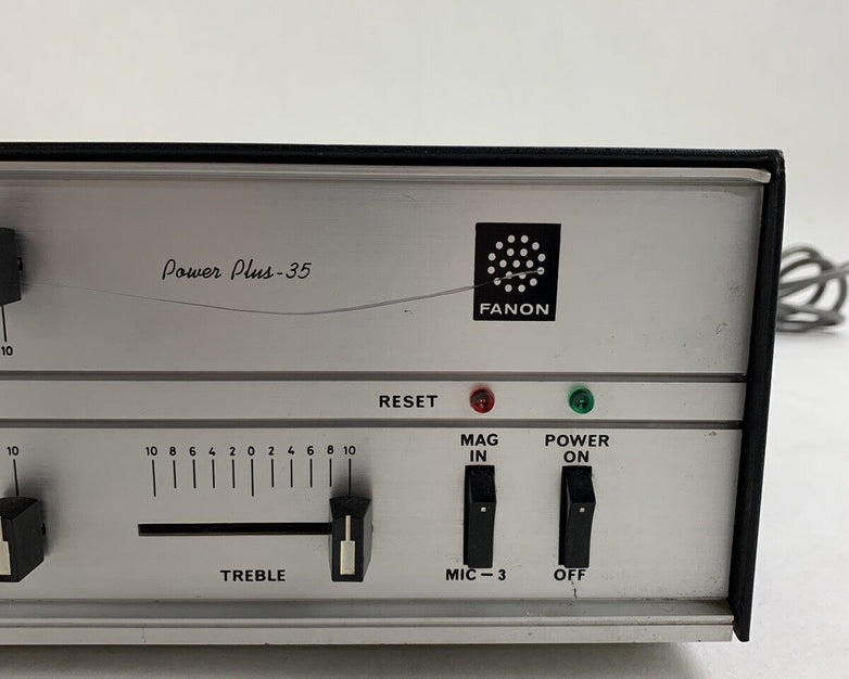 Fanon Power Plus 35 Solid State Amp Channel Mixer No Power For Parts and Repair