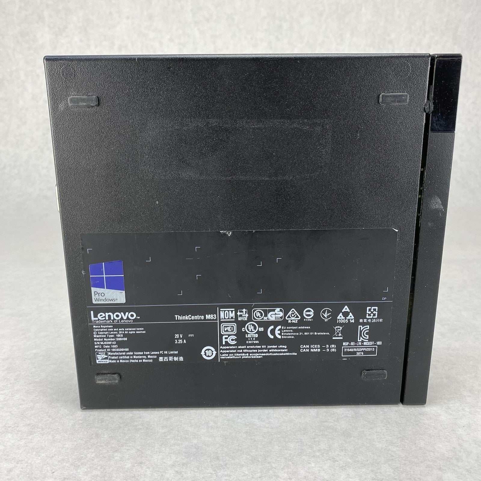 Lenovo ThinkCentre M83 Micro Intel Core i5-4570TE 2.7GHz 8GB RAM No HDD OS AC