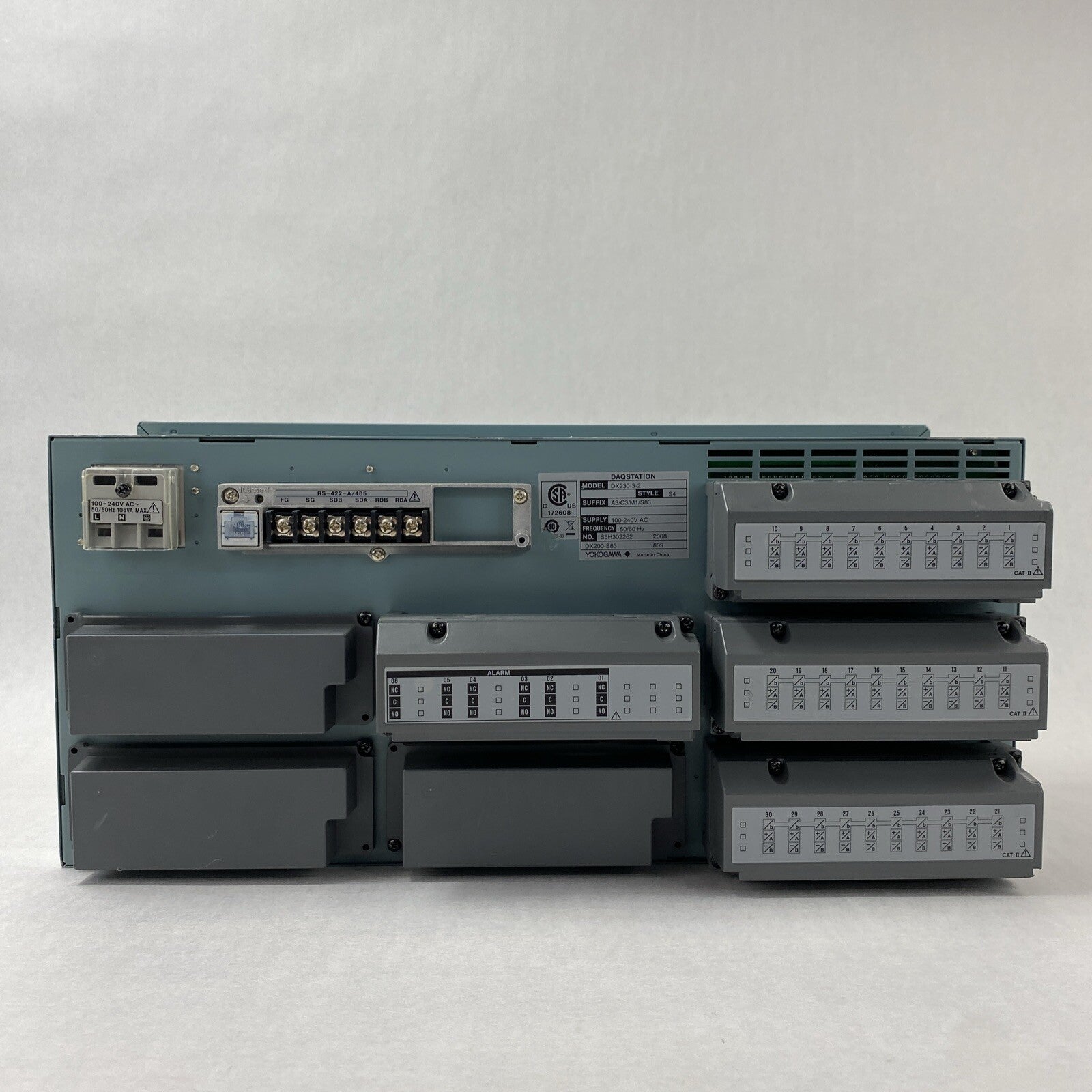 Yokogawa DX230-3-2 S4 Digital Recorder DAQSTATION DX20010