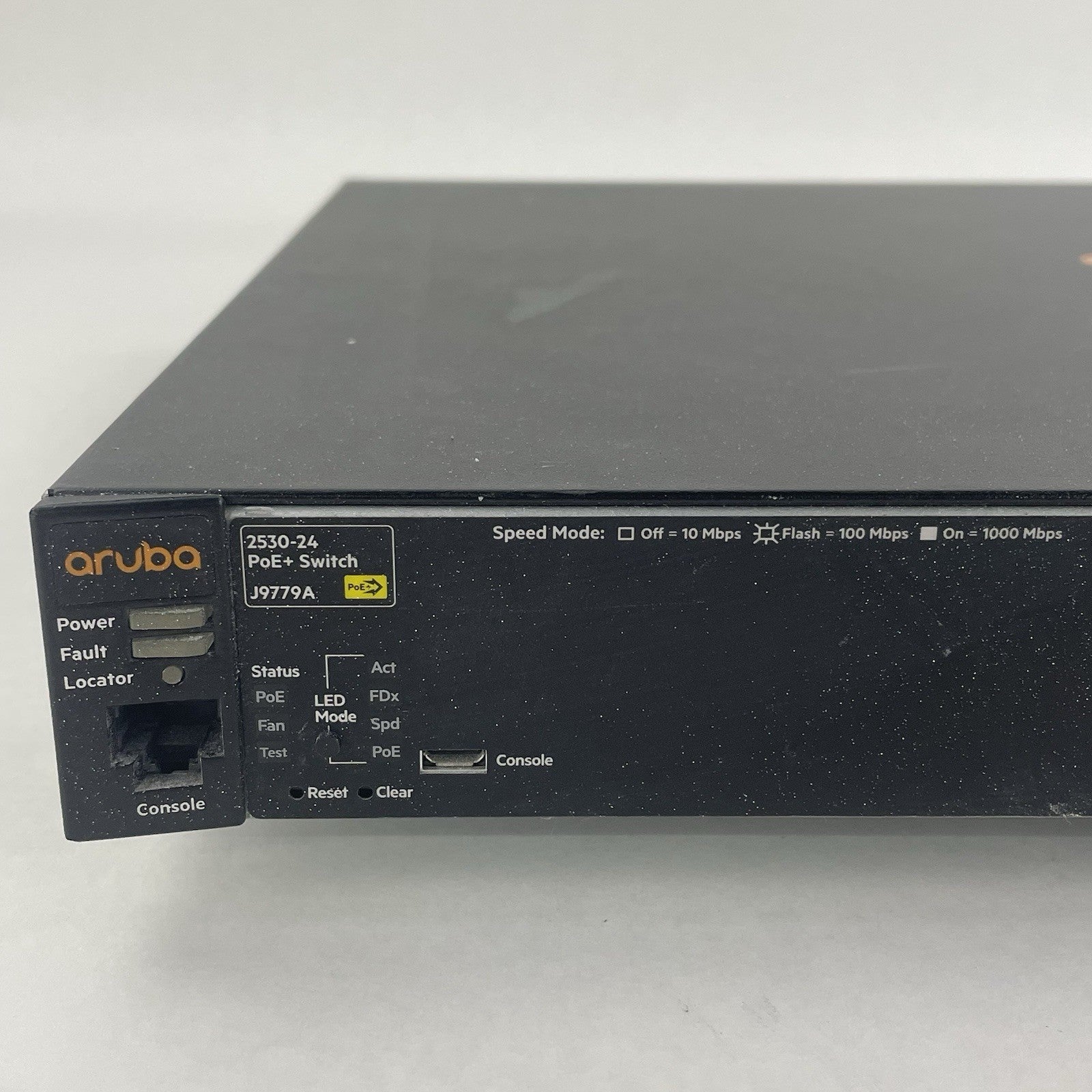 HP J9779-60101 Aruba 2530 24 PoE+ Network Switch Tested & Reset2