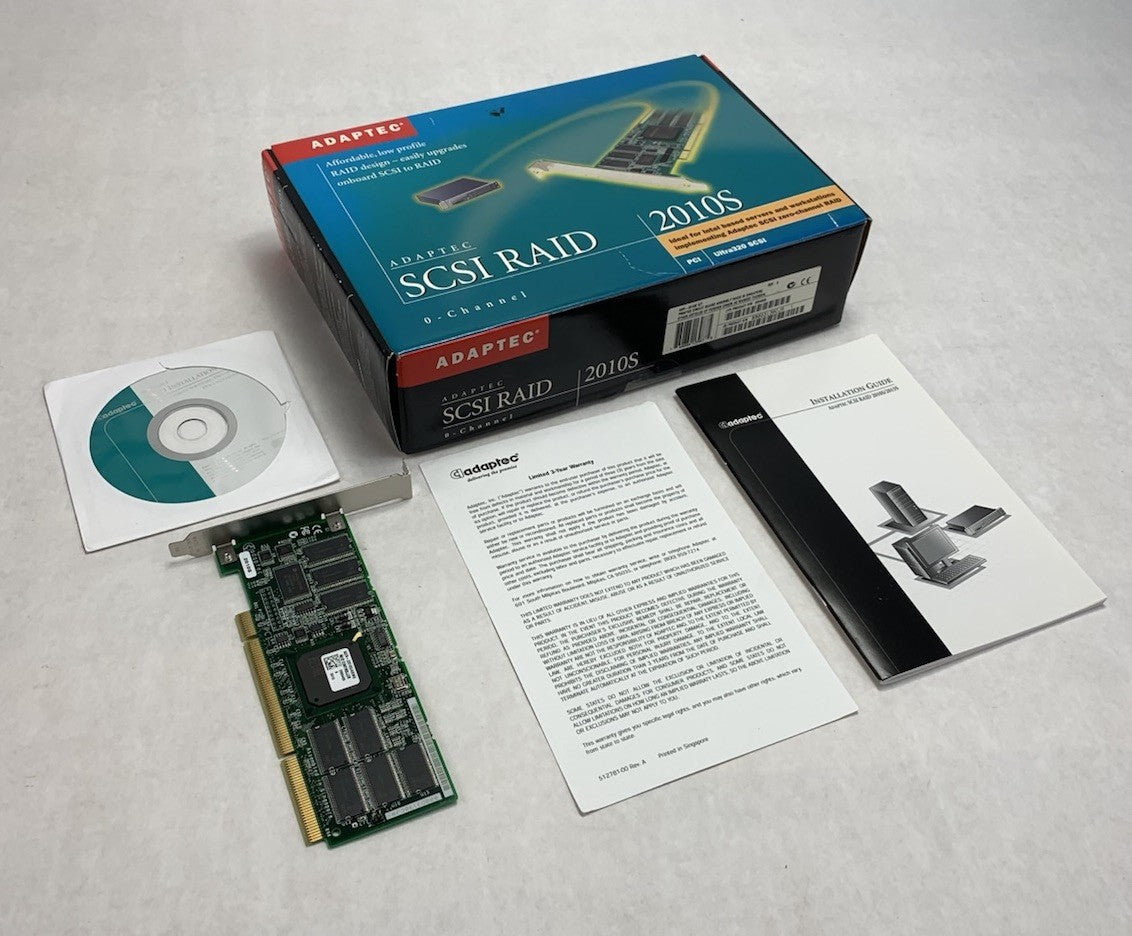 Adaptec ASR-2010S 0-Channel SCSI Raid Card0