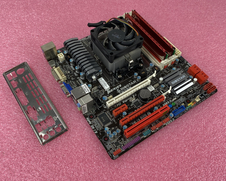 Biostat TA75M Motherboard AMD A8-3870 3.00 GHz 3GB RAM w/ Shield
