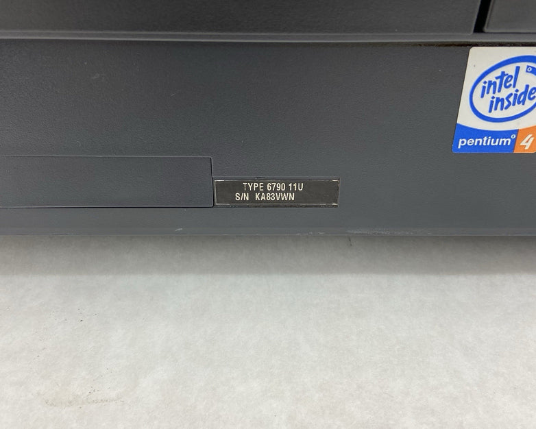 IBM NetVista 6790 11U DT Intel Pentium 4 1.6GHz 512MB RAM No HDD No OS 2000 COA