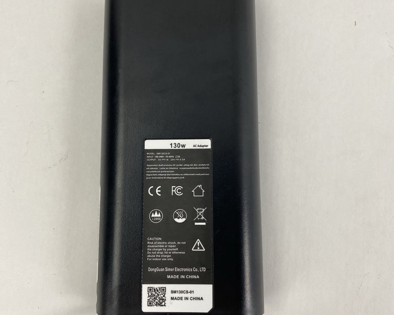 130W SM130CS-01 USB-C AC Adapter Mix Lot w/ MDD130 Lot of 2 No Power Cords