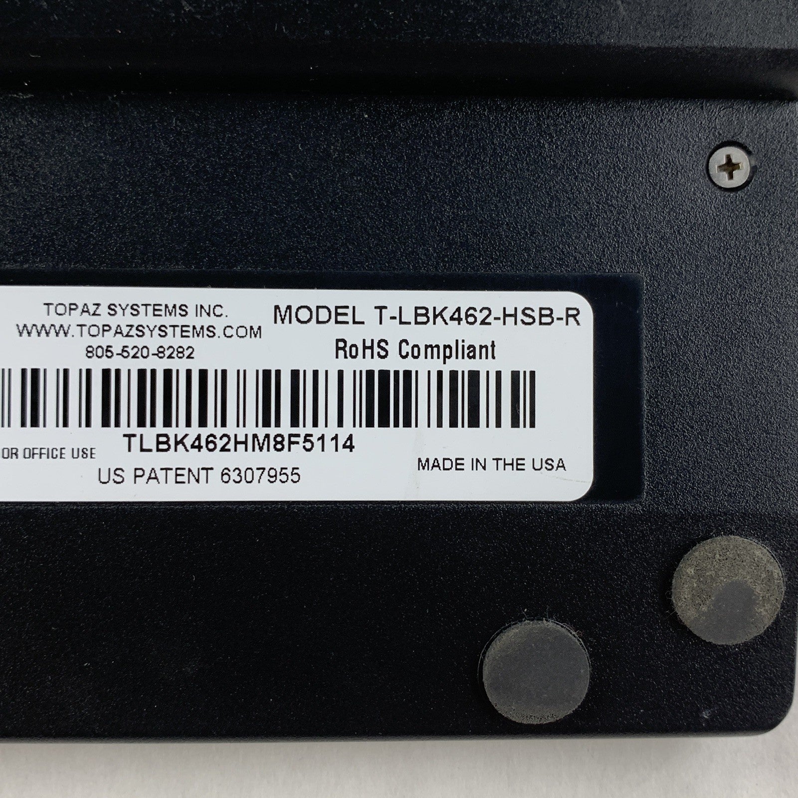 Topaz T-LBK460-HSB-R Siglite LCD BlueTooth Signature Capture Pad No Stylus