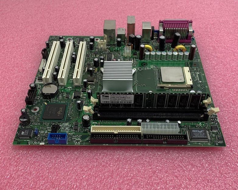 Dell Dimension 1100 Motherboard Intel Pentium 4 2.8GHz 256MB RAM No Shield