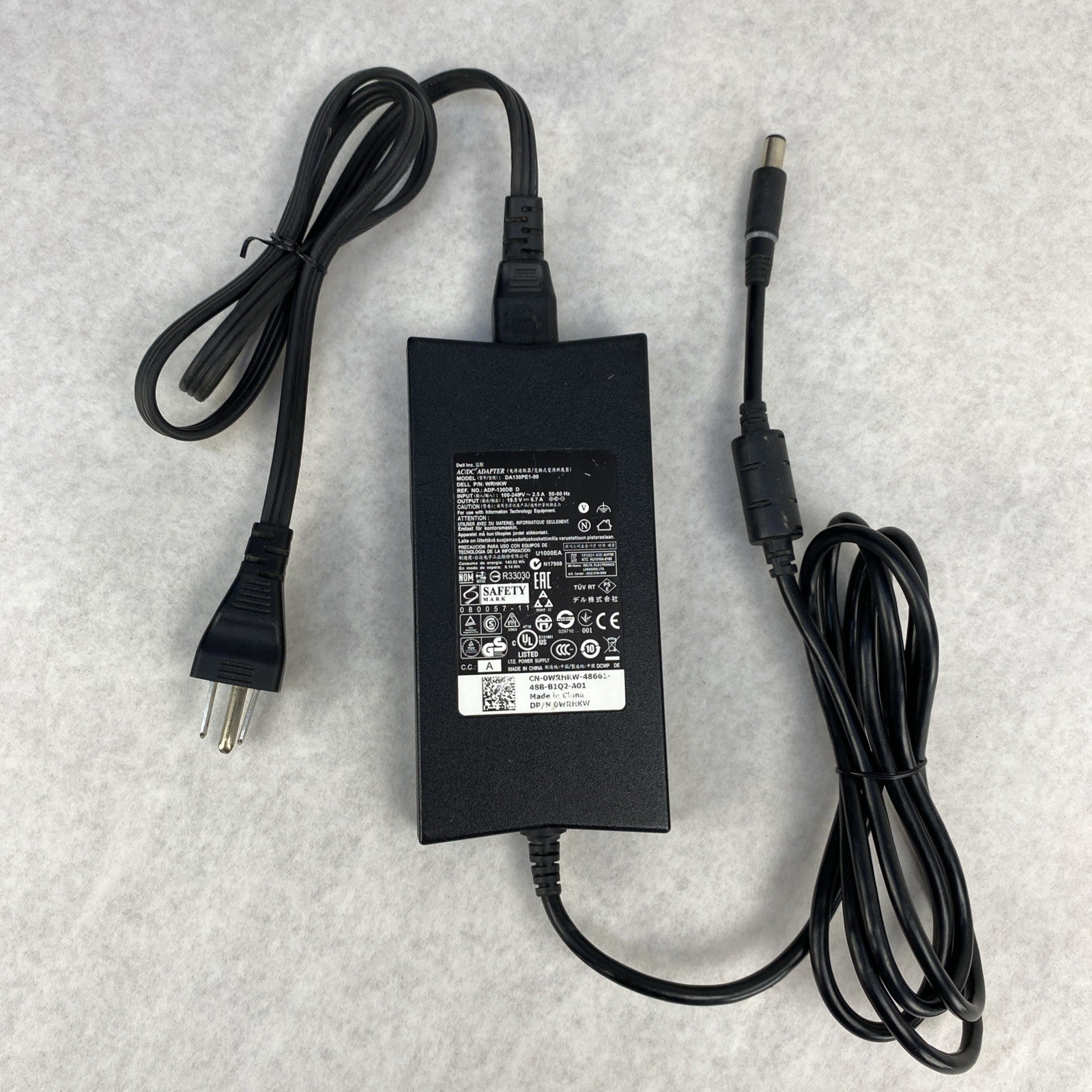 Dell DA130PE1-00 130W 19.5V 6.7A 7.4mm Barrel Charger AC Adapter (Lot of 10)1