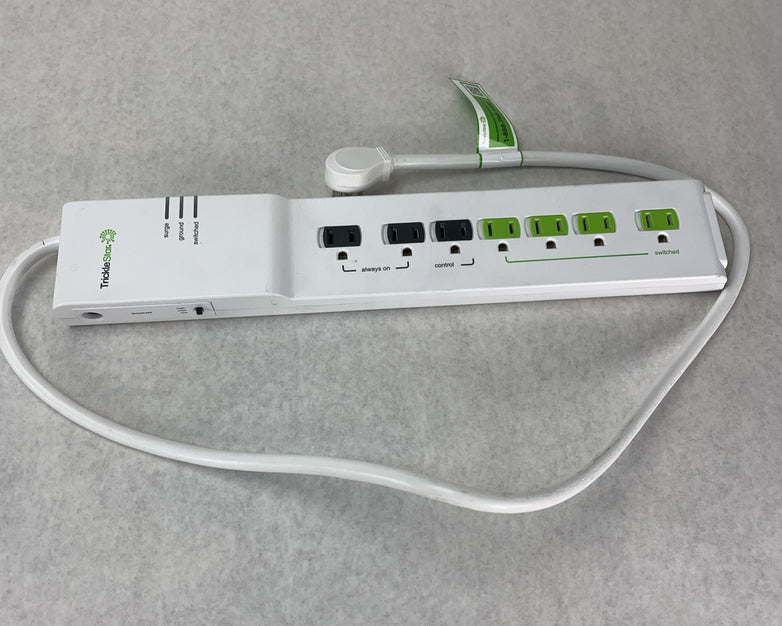 TrickleStar TS1104 7-Outlet Tier 1 Surge Protector Powerstrip 181SS-US-7XXXA-D