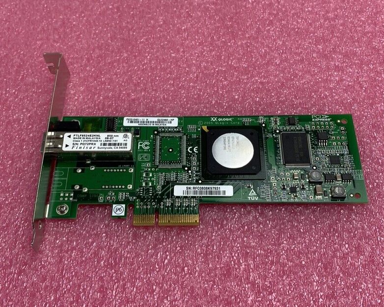 Lot of 3 Qlogic QLE2460-HP PX2510401-11 H 4Gb Single Port Fibre Channel PCIe