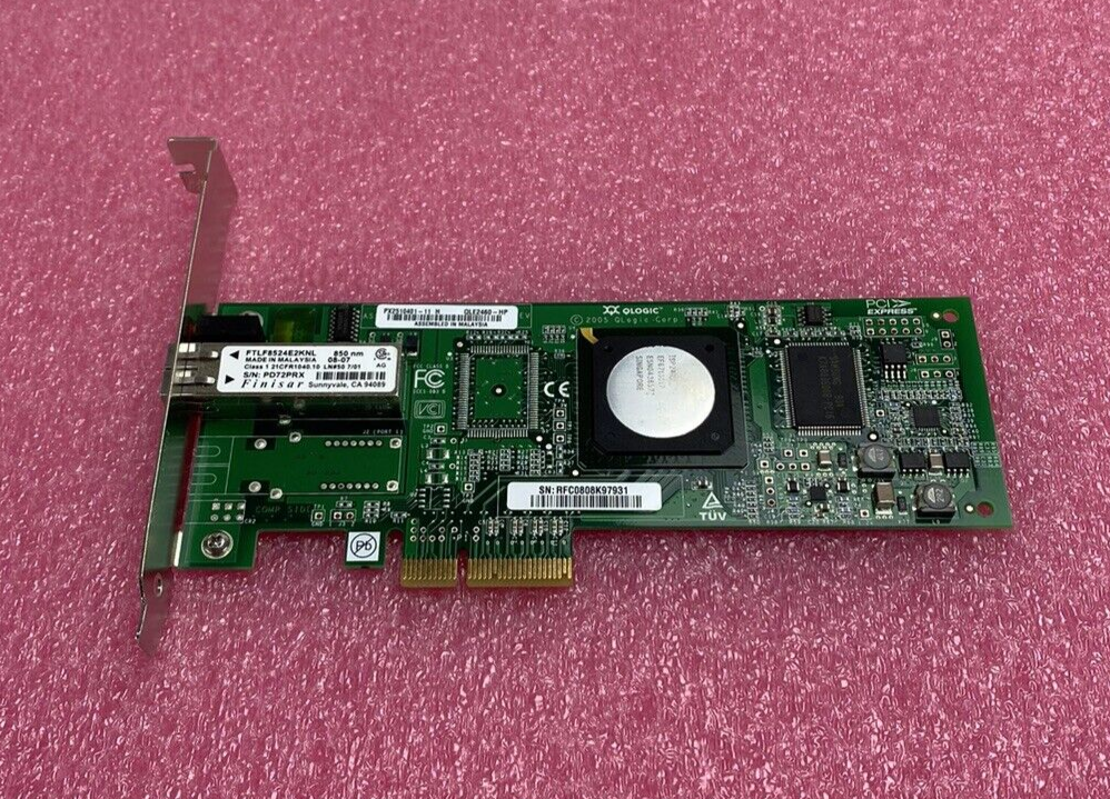 Lot of 3 Qlogic QLE2460-HP PX2510401-11 H 4Gb Single Port Fibre Channel PCIe