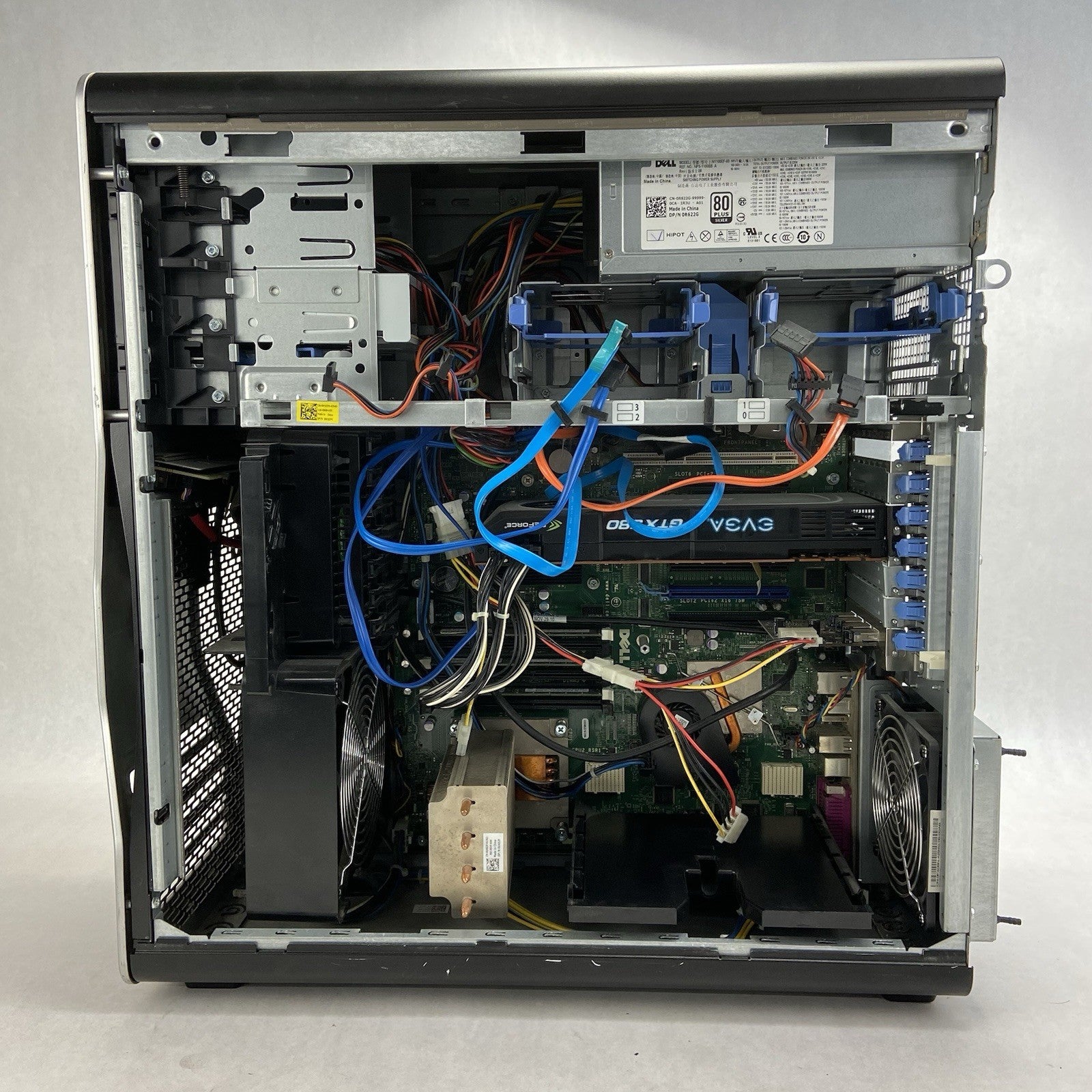 Dell Precision T7500 MT Intel Xeon X5690 3.47GHz 12GB RAM No HDDOS EVGA GTX 5808