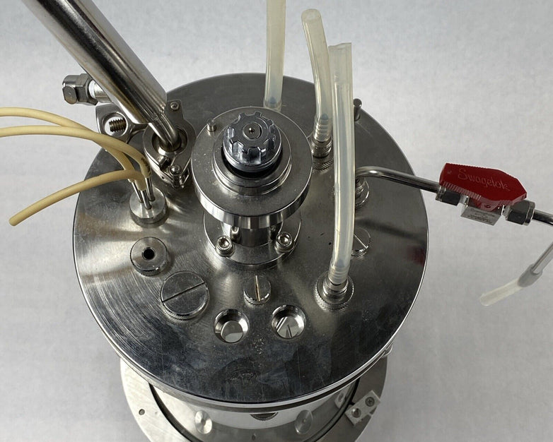 Eppendorf G-1395-13  3L Liter Glass Jacketed Vessel Bioreactor