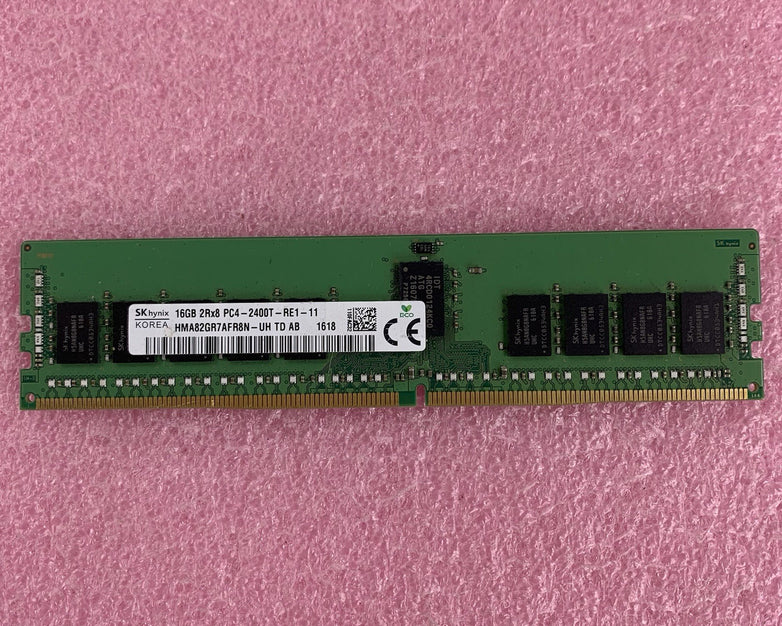 SK Hynix HMA82GR7AFR8N-UH 16 GB 2RX8 DDR4 PC4 2400T PC4-19200 Server Memory Ram