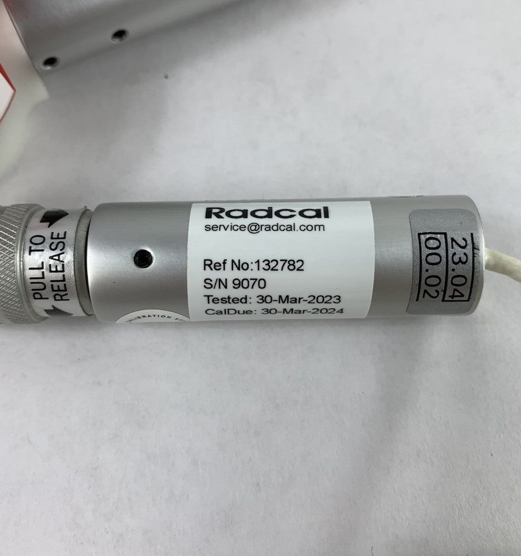 RadCal 9010 Radiation Monitor Controller - Factory Reset14
