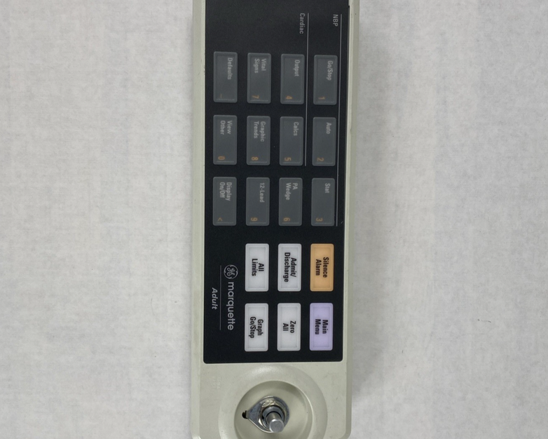 GE Marquette Adult Solar 8000M RMT Keypad