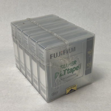 Lot of 5 Fujifilm Super DLT Tape 1 160GB Native 320GB Compressed