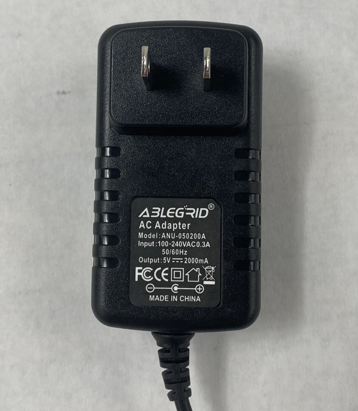 Lot of 4 AbleGrid ANU-050200A AC Adapter