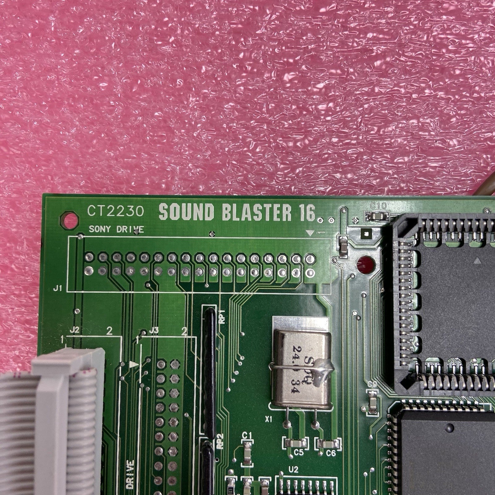 Creative Labs Sound Blaster 16 CT2230 ISA Audio Card w/CD In Cord6