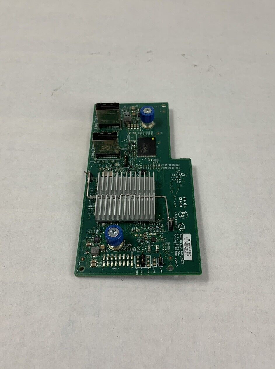 Cisco 74-10158-01 Dual Port SAS Raid Controller Mezzanine Card for C240 M3