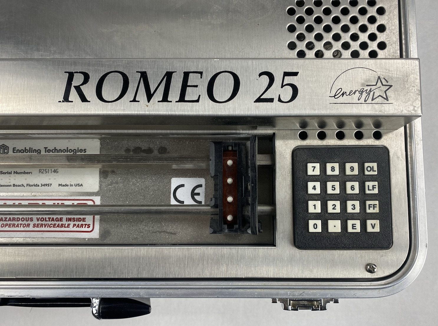 Enabling Technologies Co. Romeo 25 Brailler Power Tested
