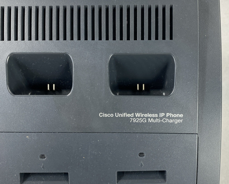 Cisco Unified Wireless IP Phone 7925G Multi-Charger No AC Adapter Untested