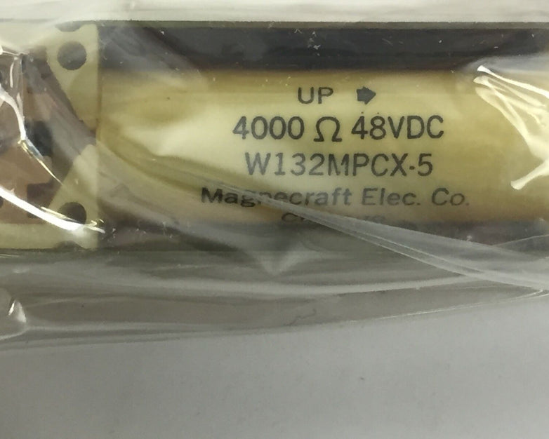 Magnecraft W132MPCX-5 400 Ohm 48VDC Contact Relay Lot of 2