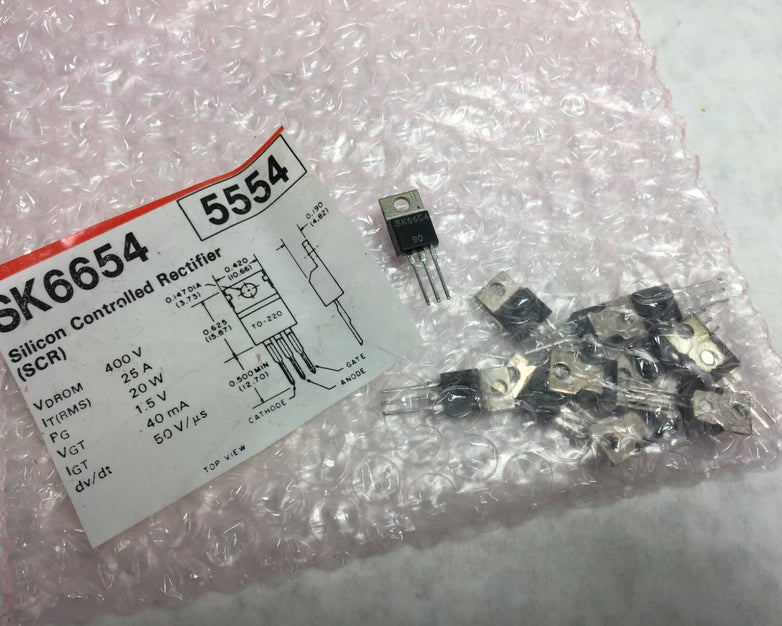 NOS  SK6654 Silicon Controlled Rectifier  Lot of 11