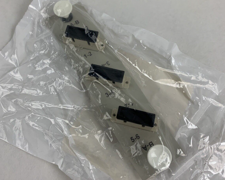 Corning FDC-CP1P-57 PNL W/3 Duplex SC Fiber SLVS Connector Panel