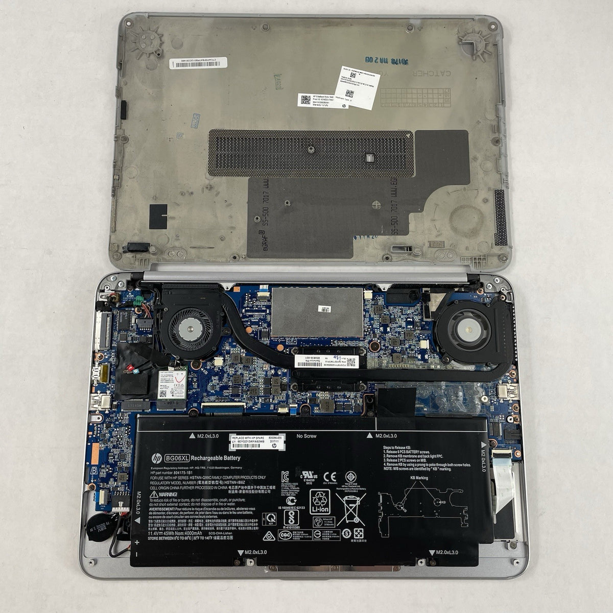 HP EliteBook Folio 1040 G3 14" i7-6600U 2.60 GHz 16 GB RAM No SSD/OS/AC15