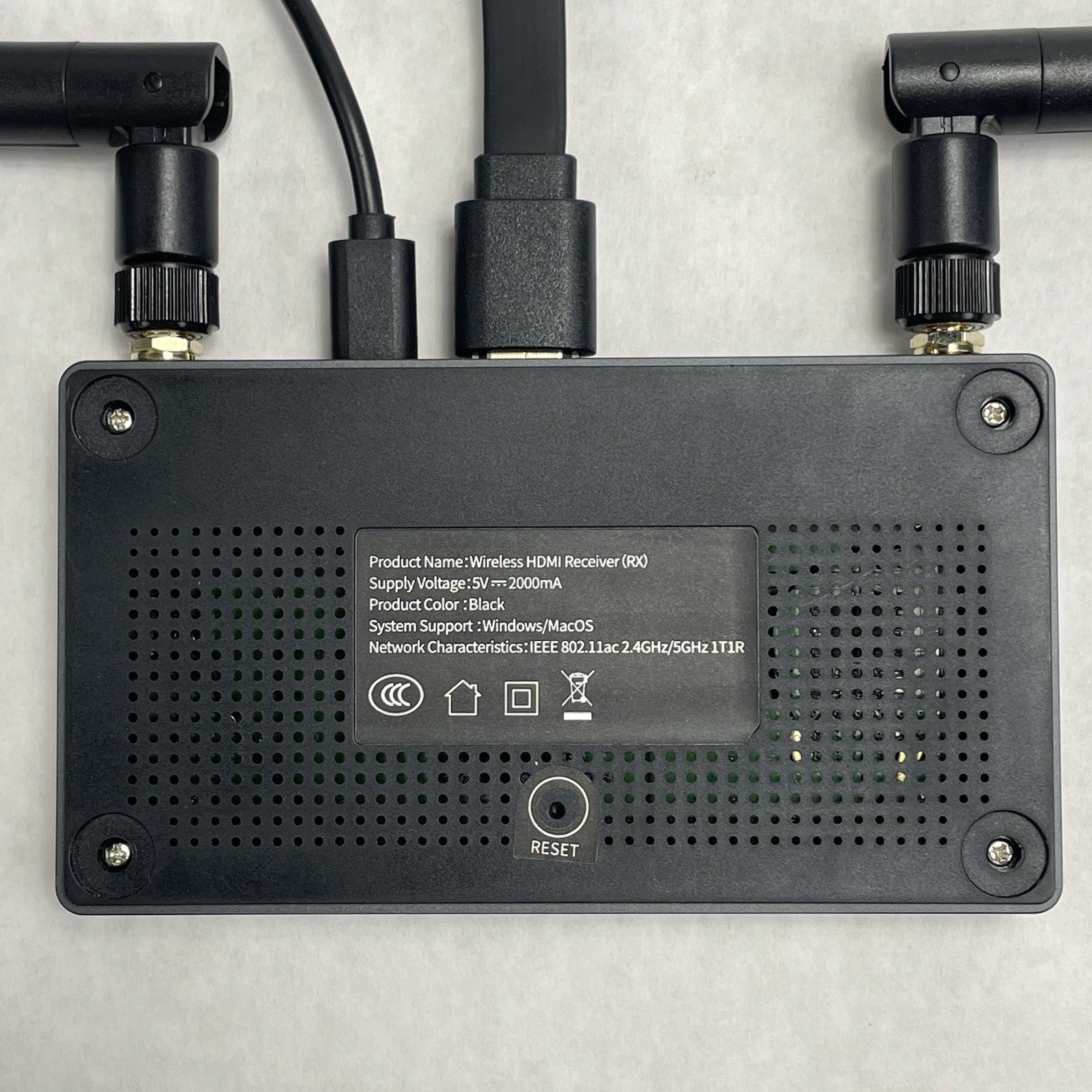 Wireless HDMI Reciver Box(RX) Power Tested