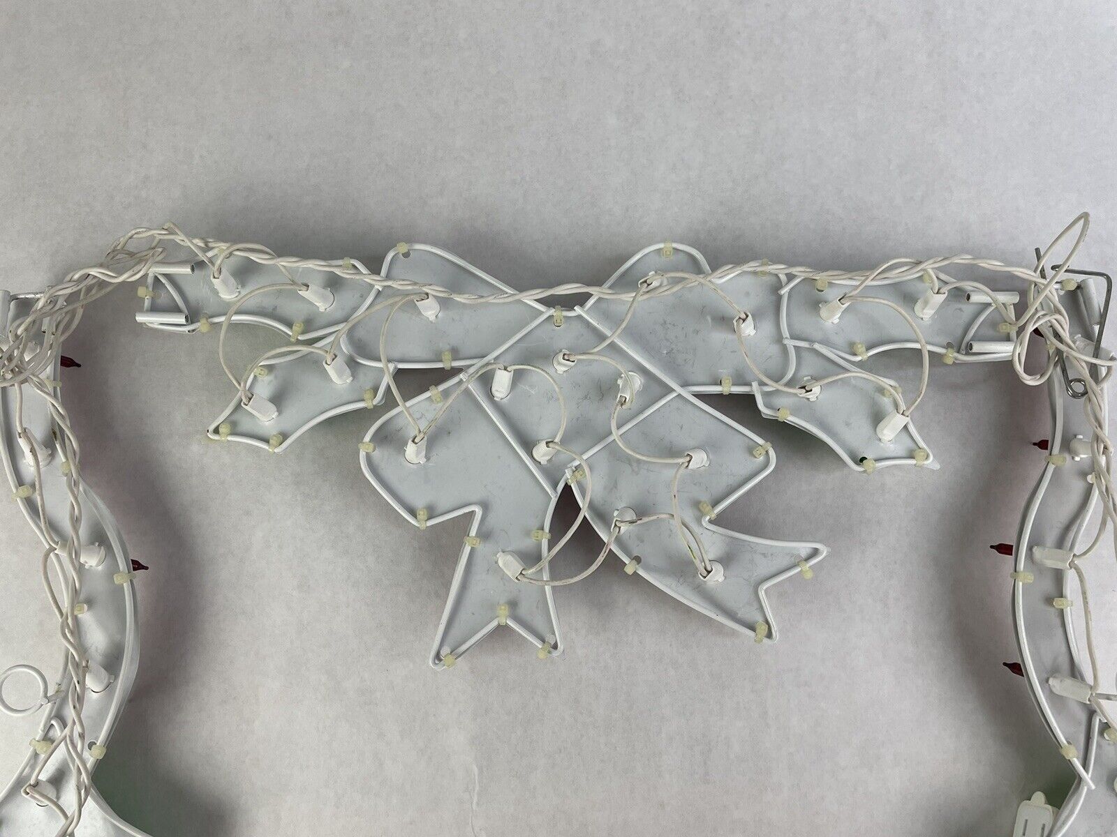 Celebrations 48" Holographic Holly With Bow Lighted Sign - Tested