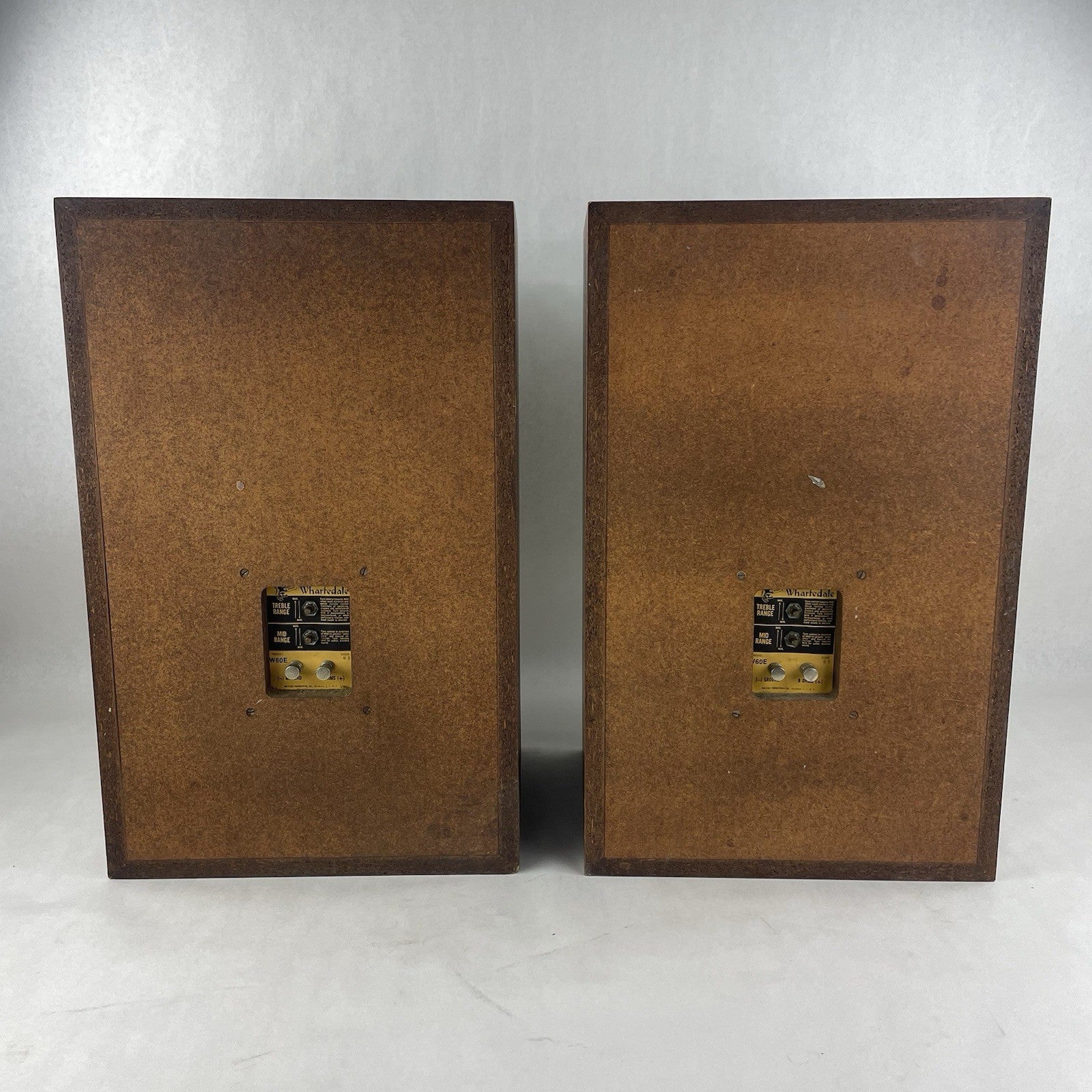 Vintage Wharfedale W60E Speaker Pair