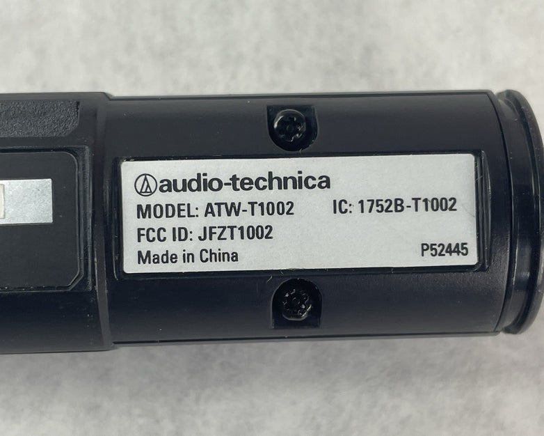 Audio-Technica ATW-T1002 System 10 Wireless Handheld Mic For Parts