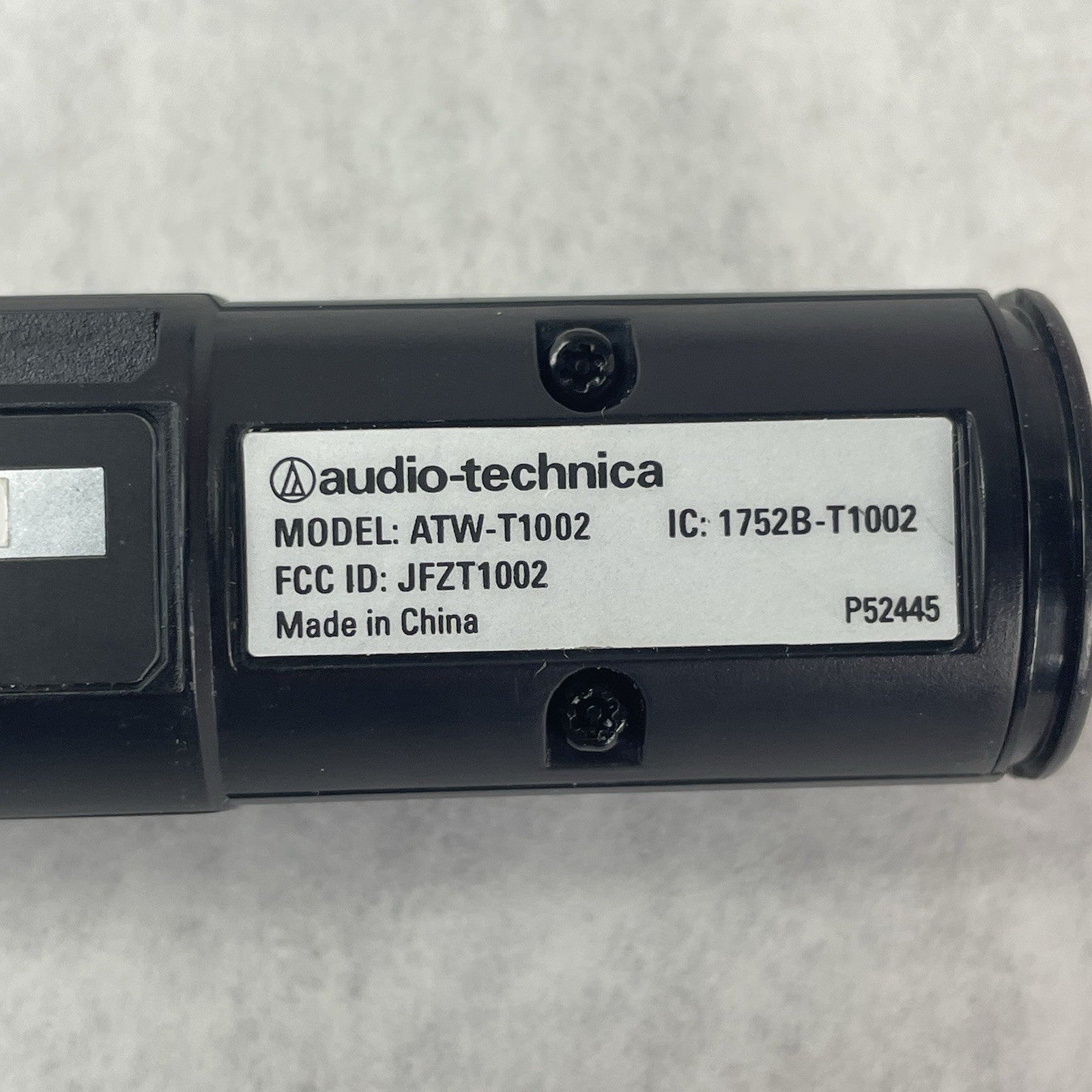 Audio-Technica ATW-T1002 System 10 Wireless Handheld Mic For Parts7