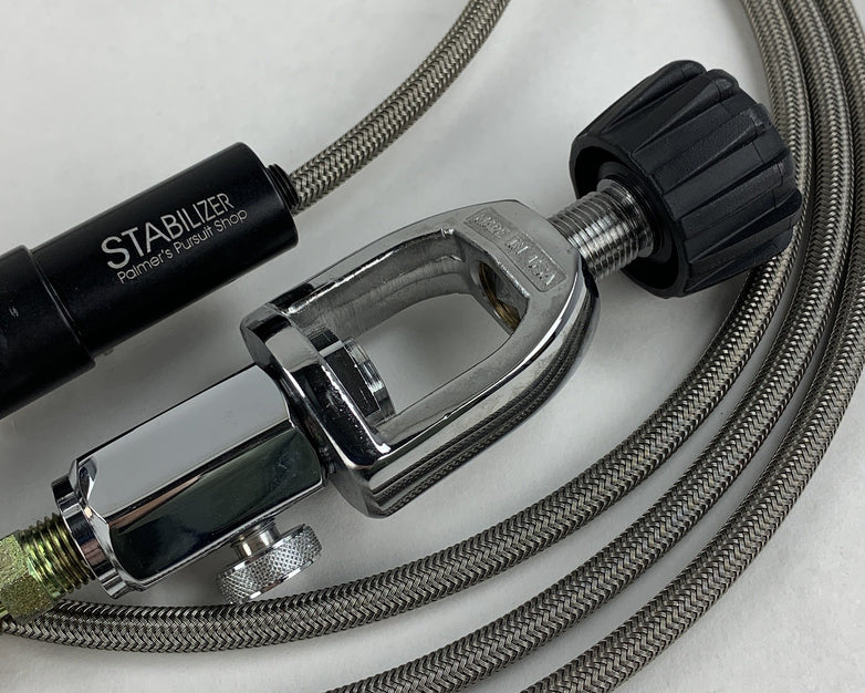 Palmer Pursuit Shop Stabilizer Reg Custom Paintball Set 1200 PSI Dial