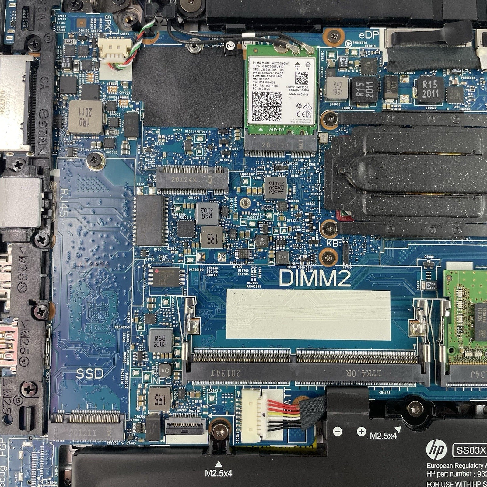 HP EliteBook 840 G6 14" i7-8665U 1.90 GHz 8 GB RAM No SSD/OS/AC - Worn Bottom17