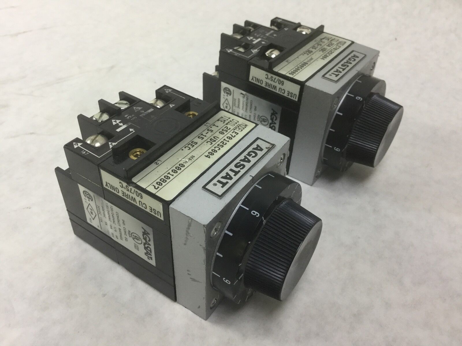 Agastat E7012SC004 Relay, Lot of 2, Untested
