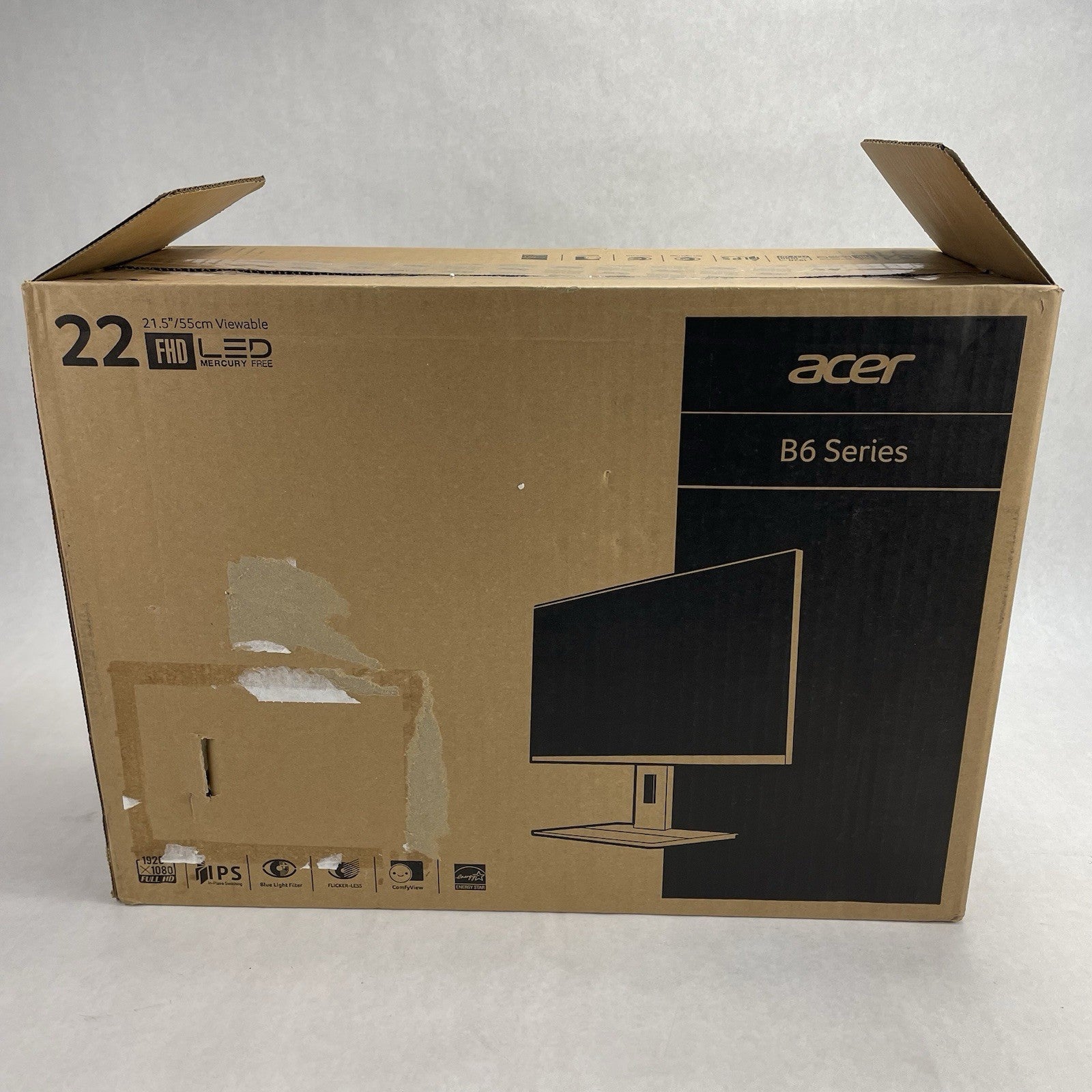 Acer B226HQL 21.5" TN LCD Widescreen Monitor w/Stand 1920 x 1080 VGA DVI4