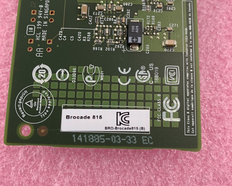 DELL K54X2 BROCADE 815 8GB SINGLE PORT PCI-E FIBRE CHANNEL HOST BUS ADAPTER
