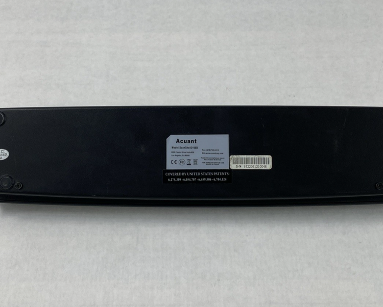 Acuant Scanshell 3100D Mechanical Scanner Untested