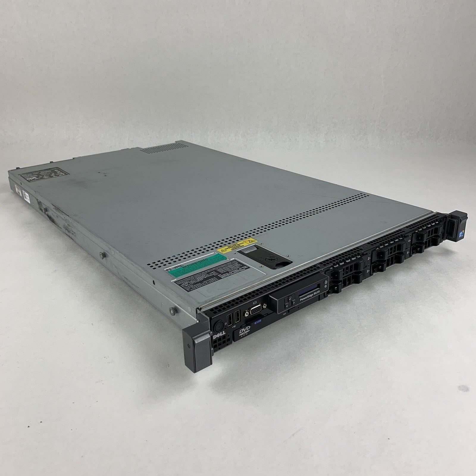 Dell PowerEdge R610 Server 1x Xeon E5520 2.27 GHz 16 GB RAM No HDD No OS