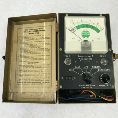 Vis-U-All Reactivator Model V200 200 Shorts Tester