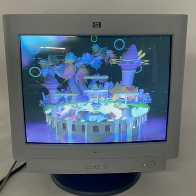 HP V72 P5303D PE1162U 16" CRT Monitor Tested Working