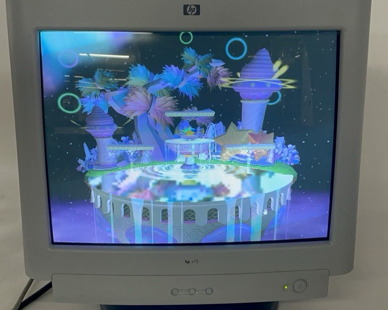 HP V72 P5303D PE1162U 16" CRT Monitor Tested Working
