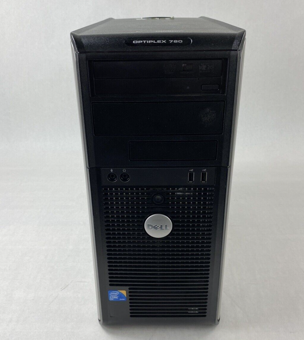 Dell OptiPlex 780 MT Intel Core 2 Duo E8400 3.00GHz 2GB RAM No HDD No OS