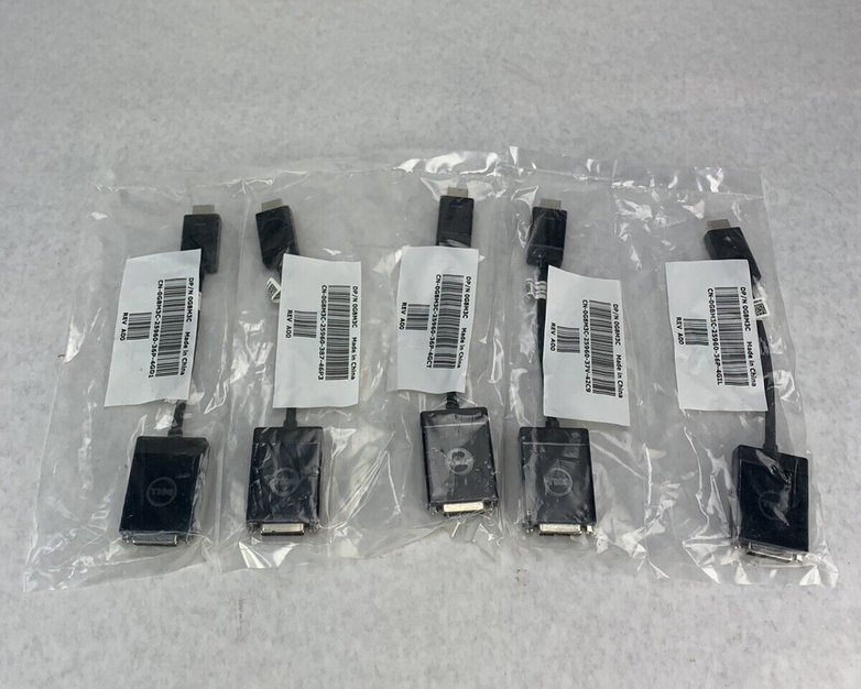 Lot of 5 Dell 0G8M3C Adapter