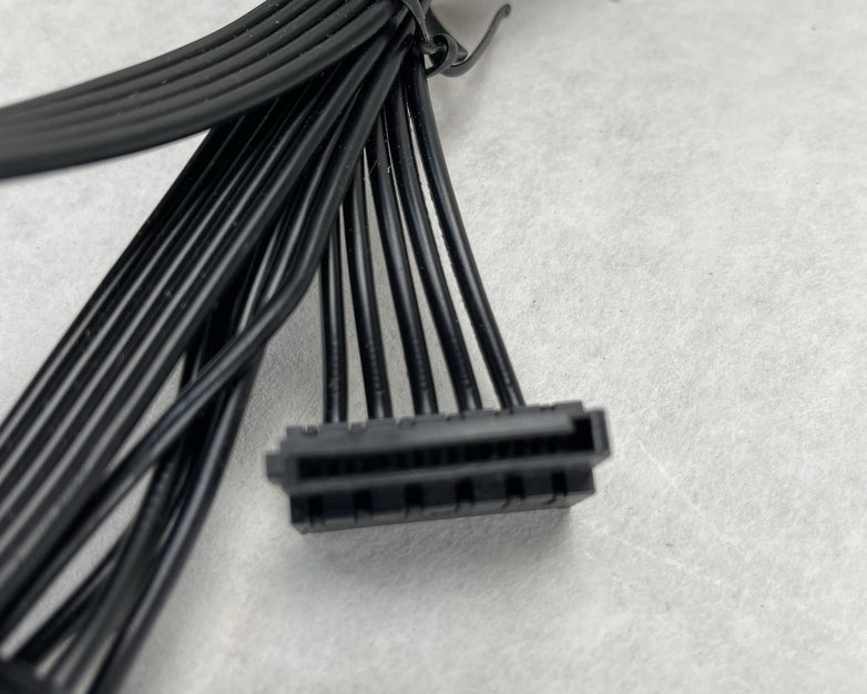 Unbranded 6 Pin to 3 x SATA Driver Power Supply Modular Cable Lot of 2