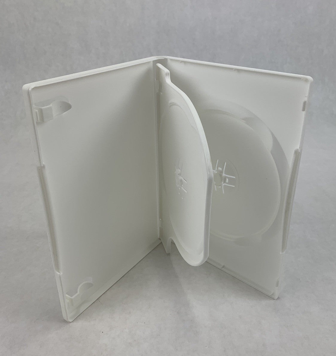 Unbranded 2-Disk White DVD Case (Lot of 5)