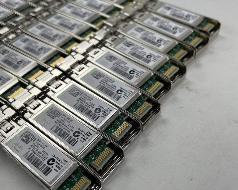Cisco SFP-10G-SR OEM CISCO 10-2415-03 850nm 10GBASE-SR SFP+ Lot of 27 Untested